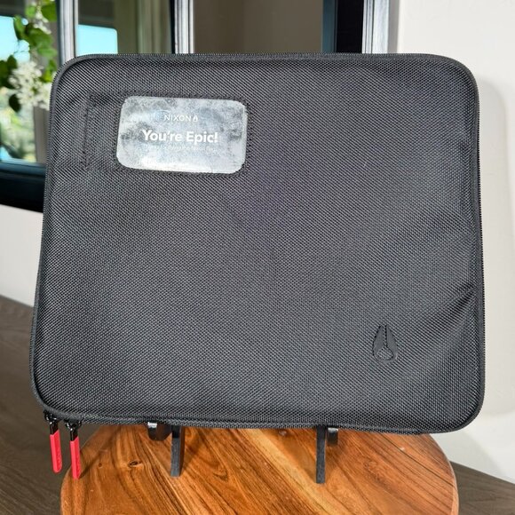 Nixon Other - Nixon Watch Travel Organizer Folder Case Black Zippered Storage